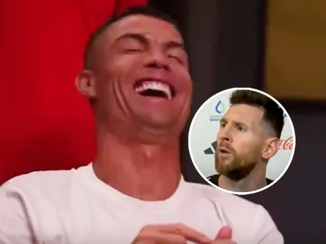 VIDEO | La desopilante imitación de Cristiano Ronaldo a Messi: "Qué miras, bobo"