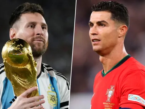 CR7 se alejó de Messi en la tabla de goleadores históricos de selecciones