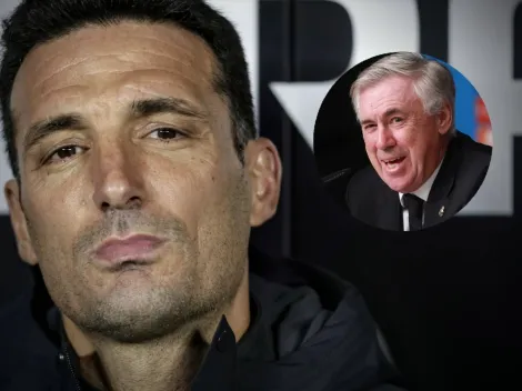 Así reaccionó Real Madrid a los elogios de Scaloni sobre Ancelotti