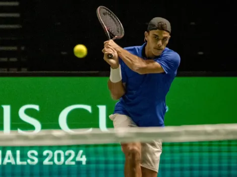 Francisco Cerúndolo invitó a tres jugadores de la Selección Argentina a ver la Copa Davis