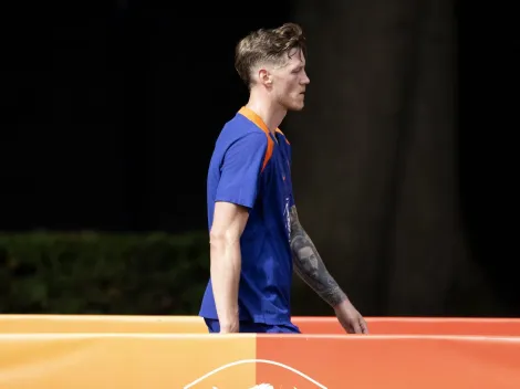 Wout Weghorst se peleó con un compañero de la selección de Países Bajos y abandonó la práctica: "Se acabó"