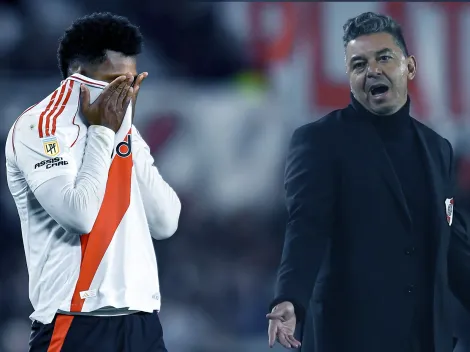 El cruce entre Marcelo Gallardo y Miguel Borja tras el triunfo de River: "Me voy a poner bravísimo"