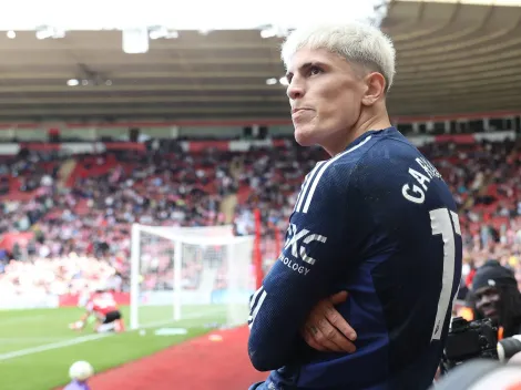 El sugestivo posteo de Alejandro Garnacho tras su gol y la polémica con Ten Hag en Manchester United