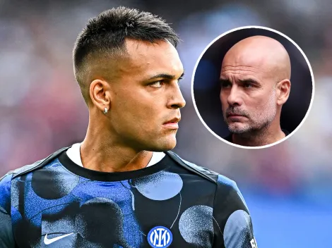 Guardiola reconoció a Lautaro Martínez como serio aspirante a ganar el Balón de Oro