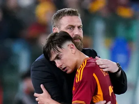 El mensaje de despedida de Dybala a De Rossi por su salida de la Roma