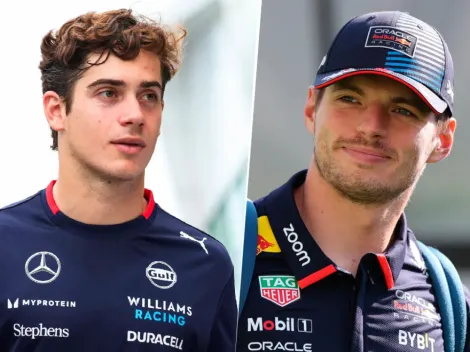 El gesto de Colapinto en favor de Verstappen en medio de su sanción y pelea con la FIA