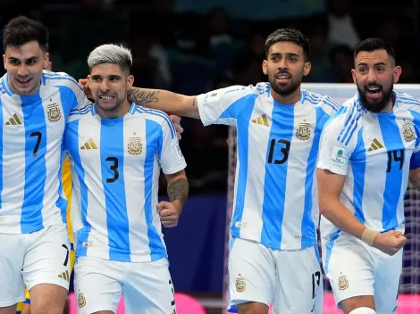 Argentina eliminó a Francia y enfrentará a Brasil en la final del Mundial de Futsal