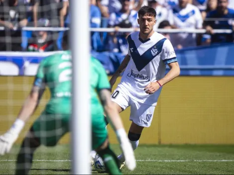 Con un agónico gol, Vélez le ganó una final anticipada a Racing y es más líder que nunca en la Liga Profesional