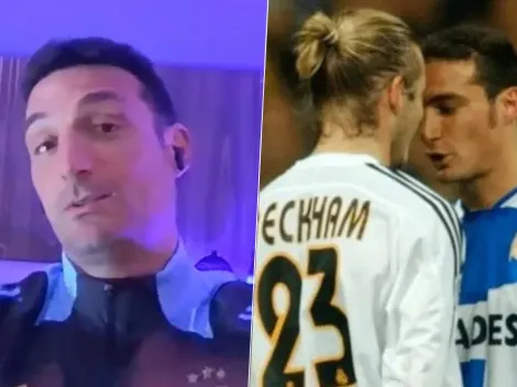 Scaloni contó detalles de su pelea con Beckham y de cómo fue su reencuentro en Miami