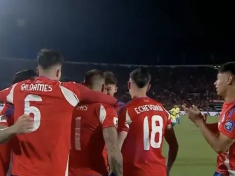 El gol al minuto de Vargas para Chile ante Brasil por las Eliminatorias