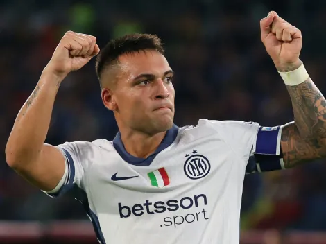 Rompió el arco: el golazo de Lautaro Martínez a la Roma