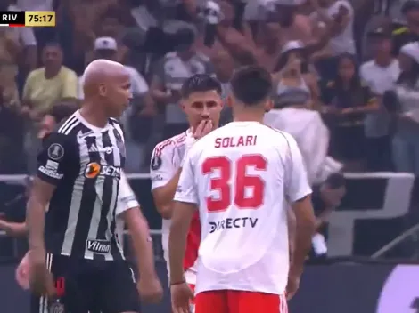 La provocación de Deyverson a Adam Bareiro tras el tercer gol de Atlético Mineiro vs. River por Copa Libertadores 