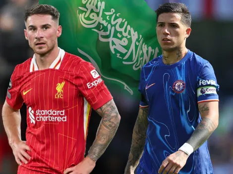 Enzo Fernández y Alexis Mac Allister, atentos: Liverpool y Chelsea, en la mira de Arabia Saudita