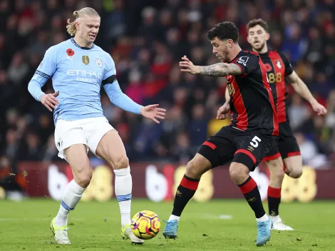 Anuló a Haaland: partidazo de Senesi contra Manchester City