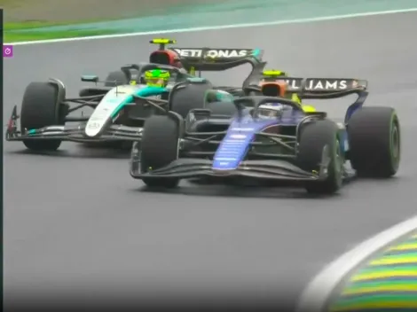 VIDEO | El impresionante sobrepaso de Colapinto a Lewis Hamilton en el GP de Brasil