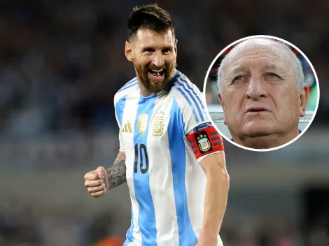 Luiz Felipe Scolari imaginó qué hubiera sido de Messi de haber nacido brasileño