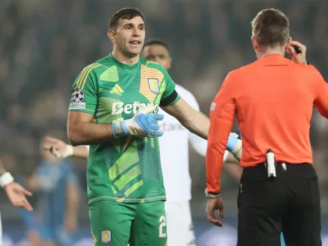 El blooper de Dibu Martínez y Tyrone Mings que derivó en un penal contra Aston Villa en la Champions League