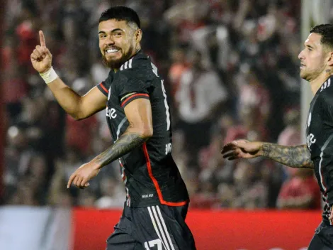 La mujer de Paulo Díaz reaccionó a su gol ante Instituto con chicana para los hinchas de River