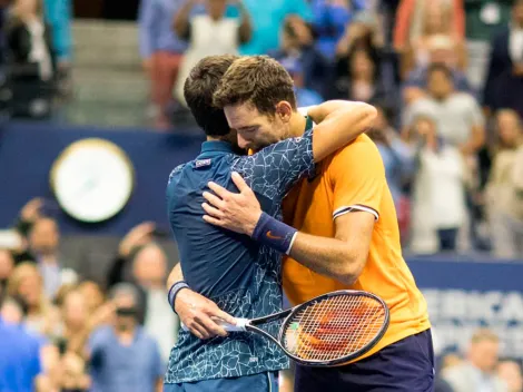 Juan Martín Del Potro reveló por qué eligió a Novak Djokovic para su partido despedida