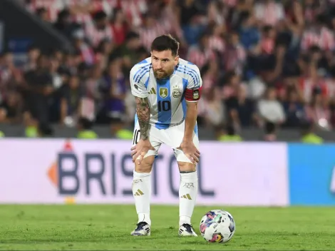 La agresión que sufrió Messi en pleno partido entre Paraguay y Argentina