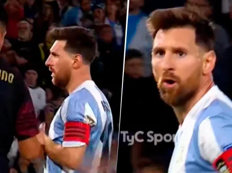 VIDEO | "Bobo": el tremendo cruce entre Messi y Zambrano en La Bombonera