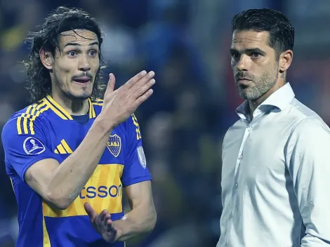 La verdadera razón por la que Gago puso a Cavani de suplente