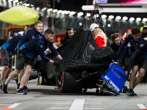 Así reaccionaron los mecánicos de Williams tras el duro choque de Franco Colapinto en la Q2 del GP de Las Vegas