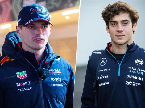 Max Verstappen defendió a Franco Colapinto tras su choque en la qualy del GP de Las Vegas: "Deberían mantener la boca cerrada"