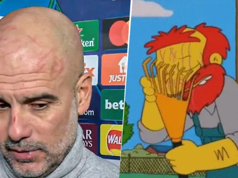 Los mejores memes de los arañazos de Guardiola tras el empate de Manchester City