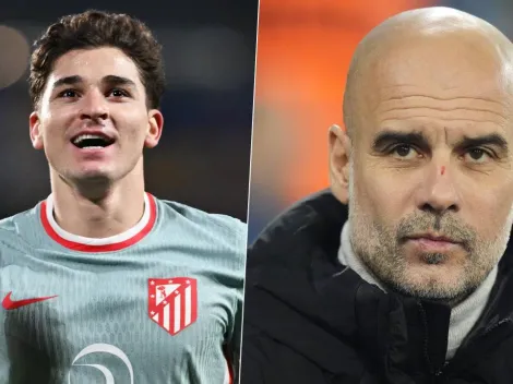 Los caminos de Julián Álvarez y el Manchester City de Pep Guardiola se podrían volver a cruzar