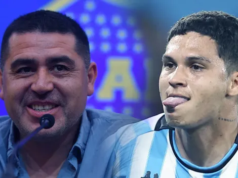 Juanfer Quintero reveló que Riquelme le mandó un mensaje tras ganar la Copa Sudamericana