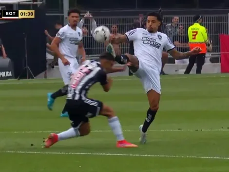 VIDEO | Gregore fue expulsado al minuto de juego por un planchazo criminal en la final de la Copa Libertadores