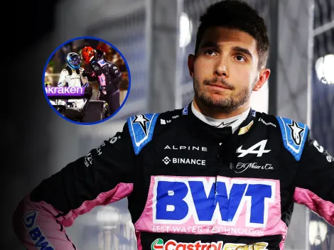 No se vio: el gesto de Esteban Ocon con Franco Colapinto después del accidente en el GP de Qatar