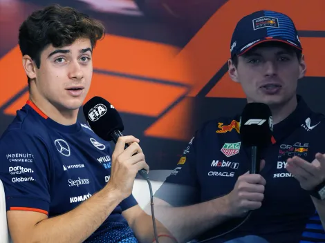 La reacción de Max Verstappen cuando Colapinto habló de su futuro en la Fórmula 1: "Sabe cosas"