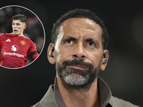 Ferdinand puso en duda al futuro de Garnacho en Manchester United