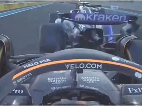 El insólito choque de Piastri a Colapinto que lo sacó del Gran Premio de Abu Dhabi