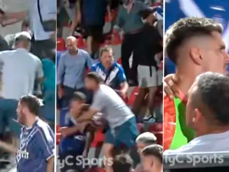 No se vio en TV: así fue la pelea entre jugadores e hinchas de Vélez tras perder la final de la Copa Argentina