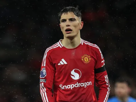 Filtran en Inglaterra el motivo que dejó a Garnacho afuera del derbi de Manchester United vs. Manchester City