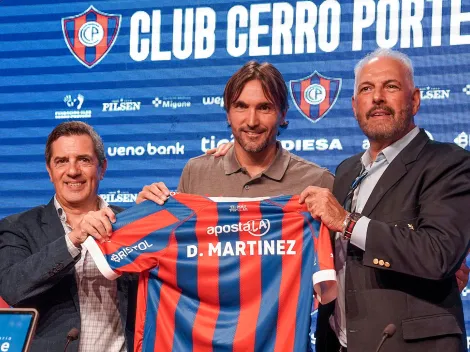 Diego Martínez recibió a un campeón de Copa Libertadores como refuerzo en Cerro Porteño