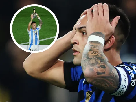 Lautaro dijo que todavía sufre en el Inter por lo hecho en la Copa América