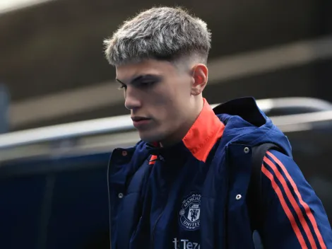 Garnacho, al banco en Manchester United para enfrentar a Liverpool: Mac Allister y Lisandro Martínez son titulares