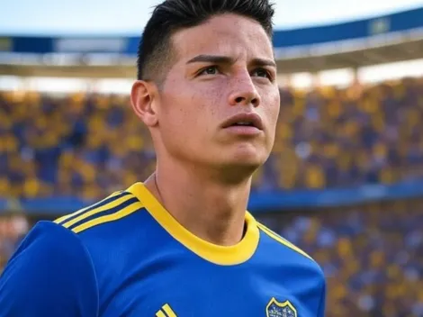 La verdad detrás del posible arribo de James Rodríguez a Boca como agente libre