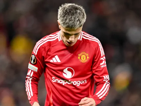 La postura de Alejandro Garnacho tras conocerse que Manchester United lo puso como transferible