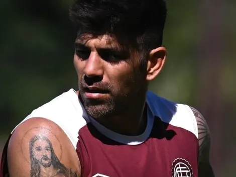 Leandro Díaz le pegó una trompada a un defensor de Tigre y se iría de Lanús