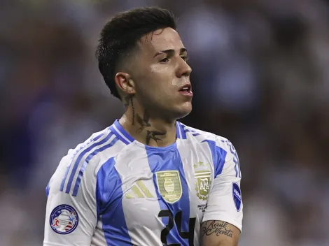 Exigen la suspensión de Enzo Fernández en FIFA y Conmebol