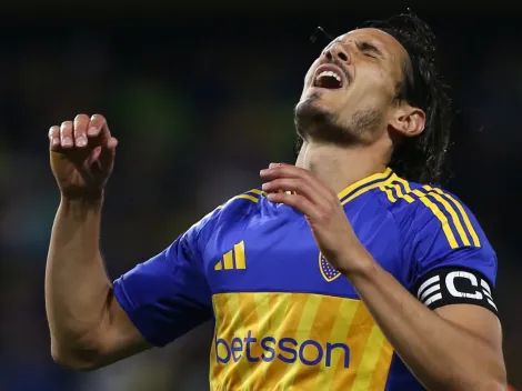Alarma en Boca: Cavani sufrió una molestia y se suma a la lista de dudas para el debut por Copa Argentina