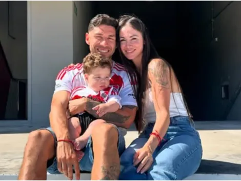 El emotivo mensaje de la pareja de Gonzalo Montiel tras su regreso a River: “Se juega con el corazón”