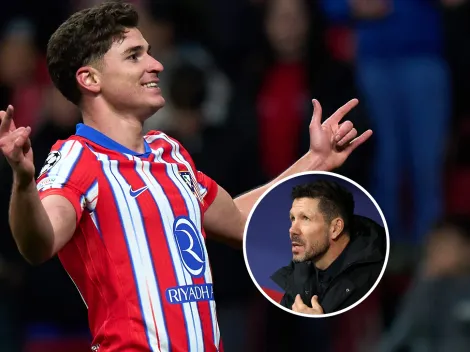 El Cholo Simeone reveló por qué Julián Álvarez es el jugador perfecto para Atlético de Madrid: "Reúne todo"