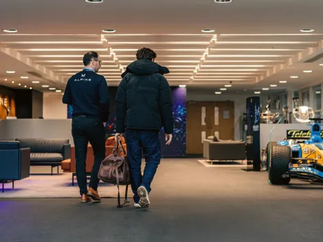 La reacción de Pierre Gasly a la primera foto oficial de Franco Colapinto en Alpine