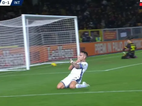El golazo de Lautaro Martínez contra Lecce para que Inter no le pierda pisada al Napoli